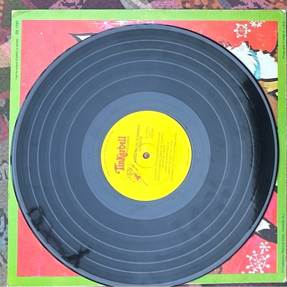 Rudolph, the rednosed, reindeer vintage record - Picture 2 of 5